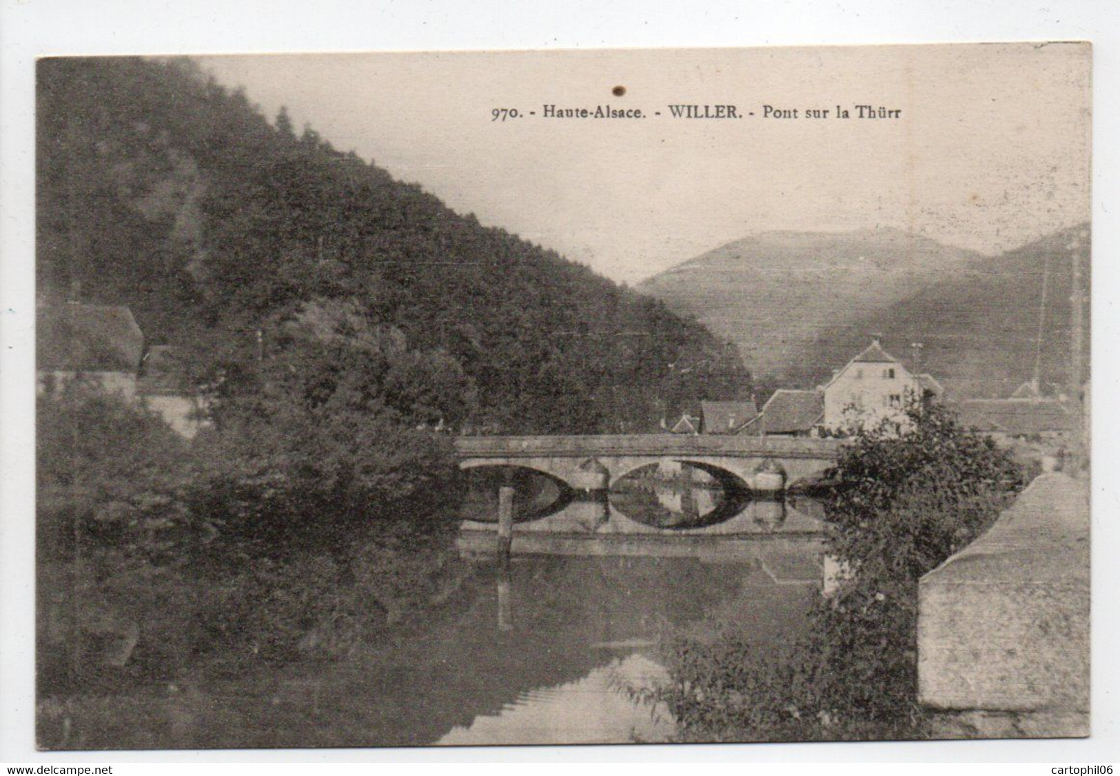- CPA WILLER (68) - Pont Sur La Thürr - Edition Chadourne 970 - - Sonstige & Ohne Zuordnung