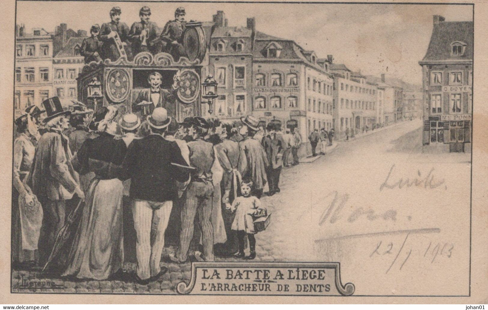 LIEGE - 1903 - La Batte A Liege - Liège