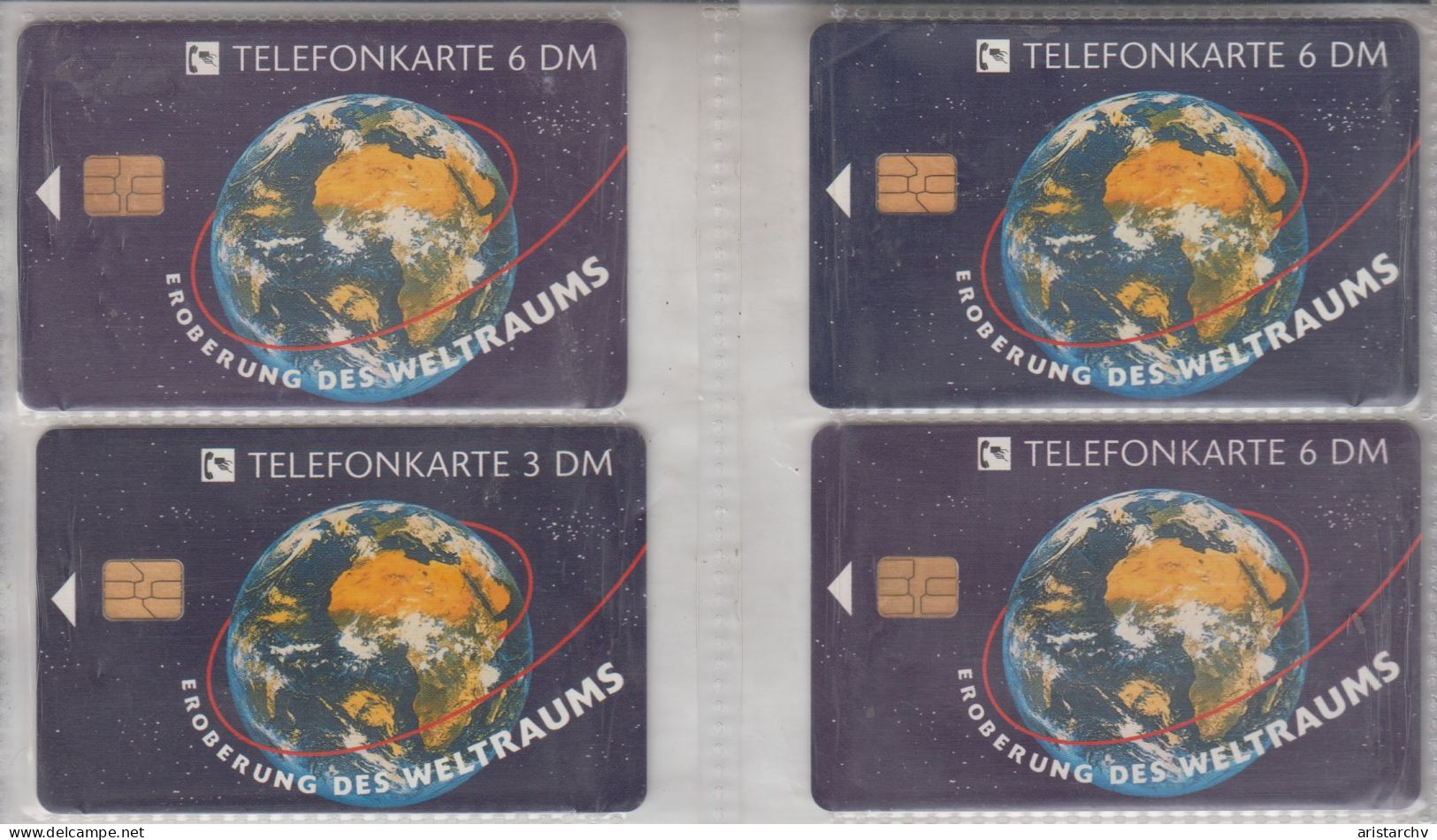 GERMANY 1993 SPACE MOON LANDING FERRY APOLLO 11 17 ASTRONAUT ARMSTRONG COLLINS ALDRIN SATURN V GEMINI 14 CARDS - Espace