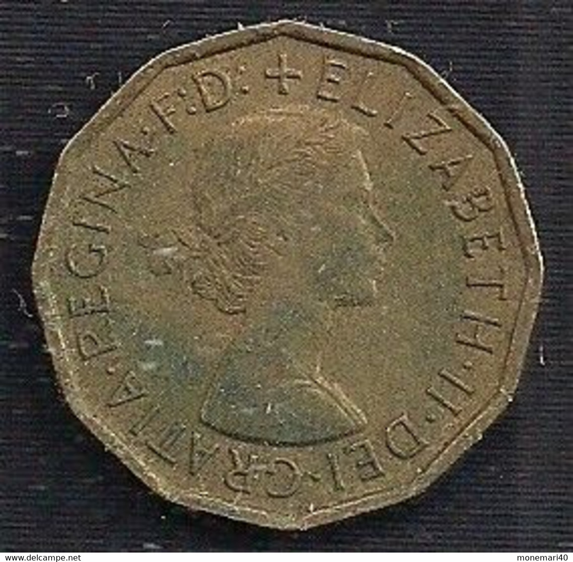 GRANDE-BRETAGNE 3 PENCE - 1953 - Autres & Non Classés