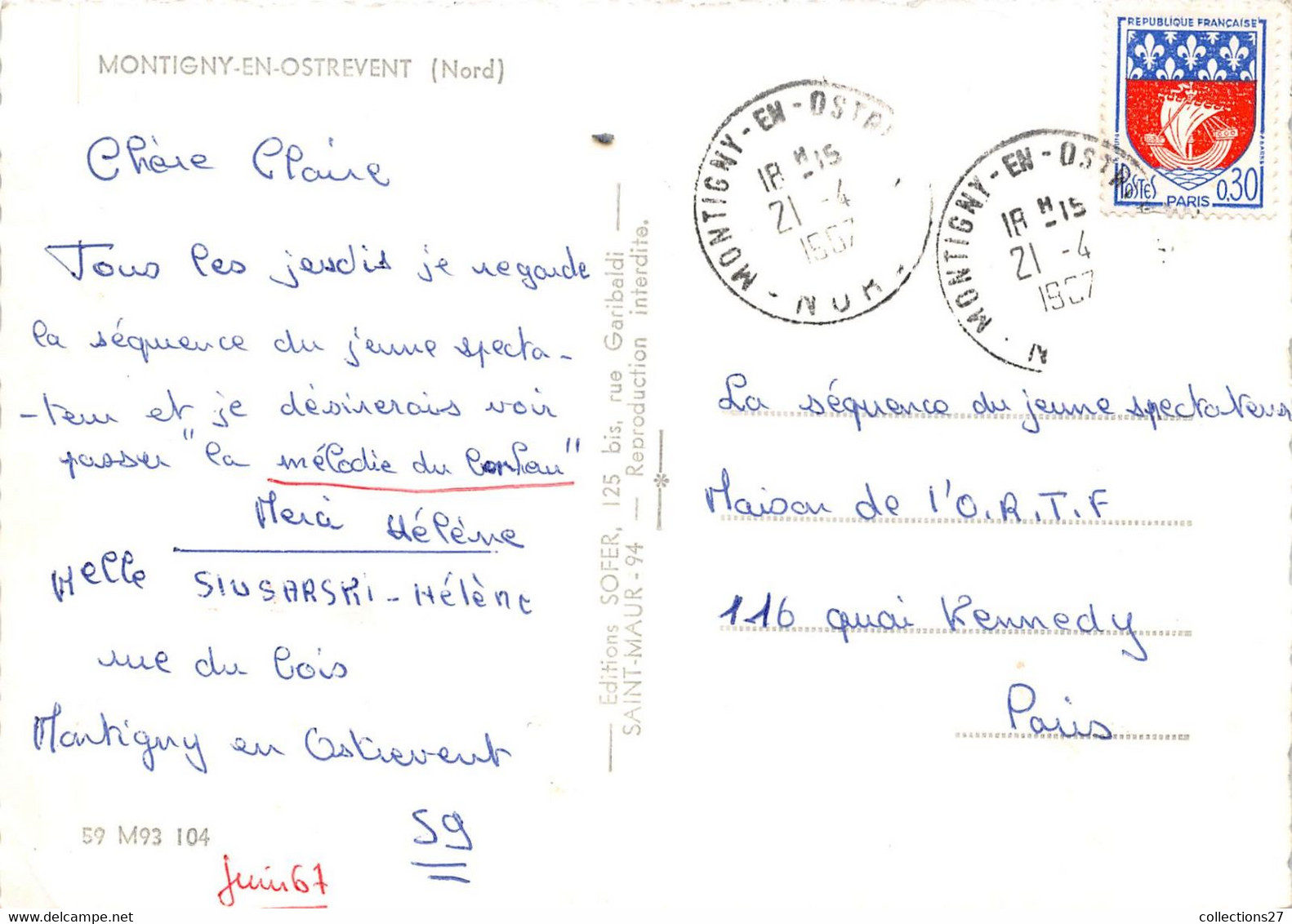 59-MONTGNY-EN-OSTREVENT - MULTIVUES - Sonstige & Ohne Zuordnung