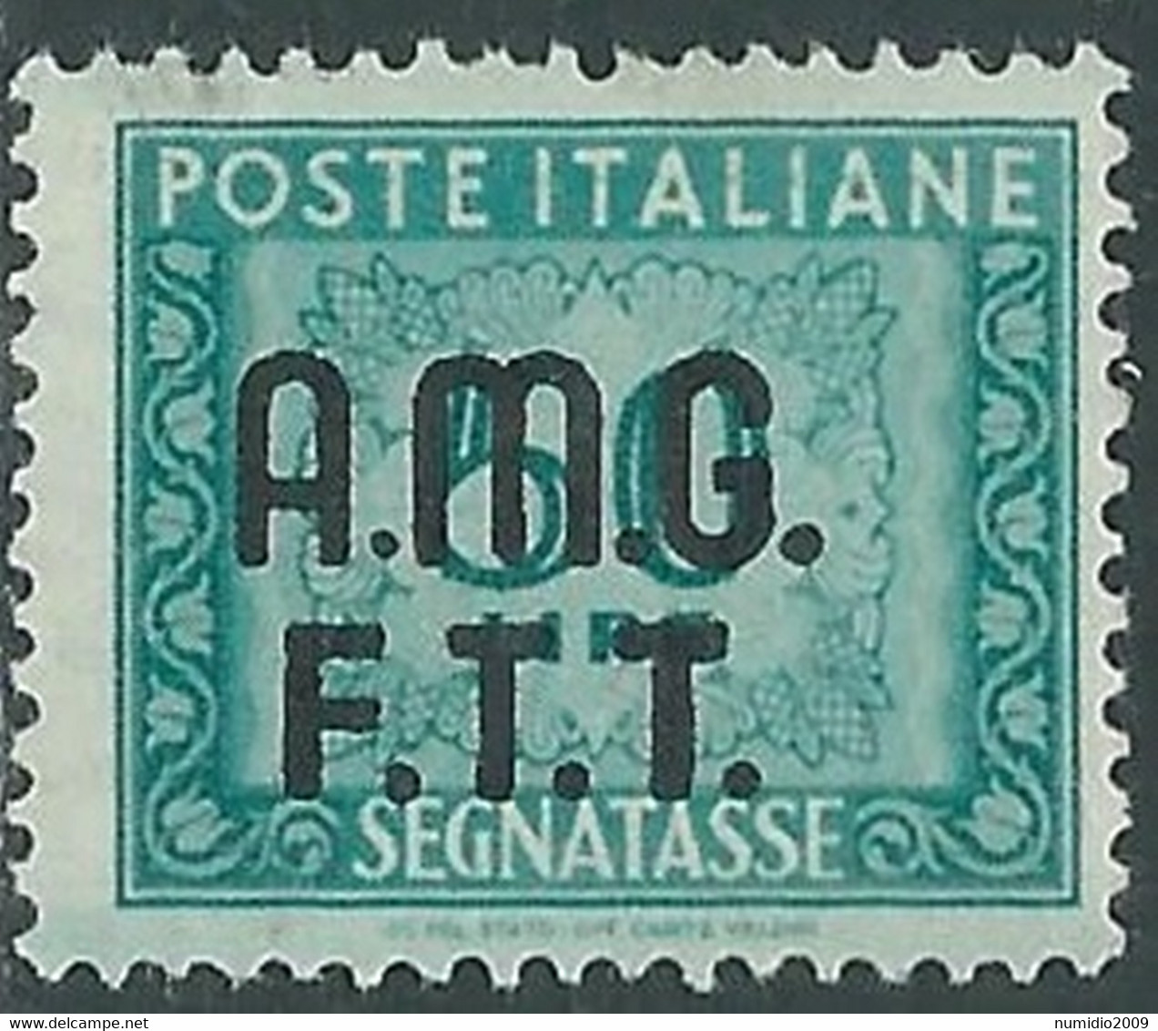 1947-49 TRIESTE A SEGNATASSE 50 LIRE MNH ** - RE10-10 - Portomarken
