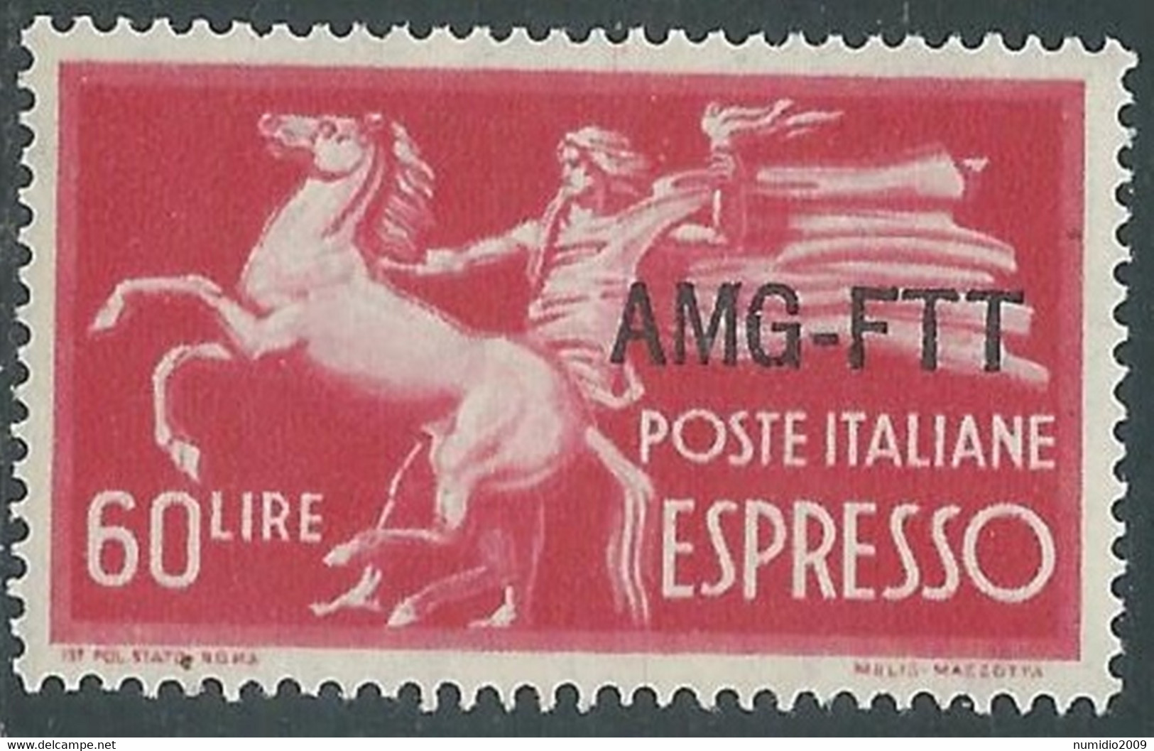 1950 TRIESTE A ESPRESSO 60 LIRE MNH ** - RE23-6 - Poste Exprèsse