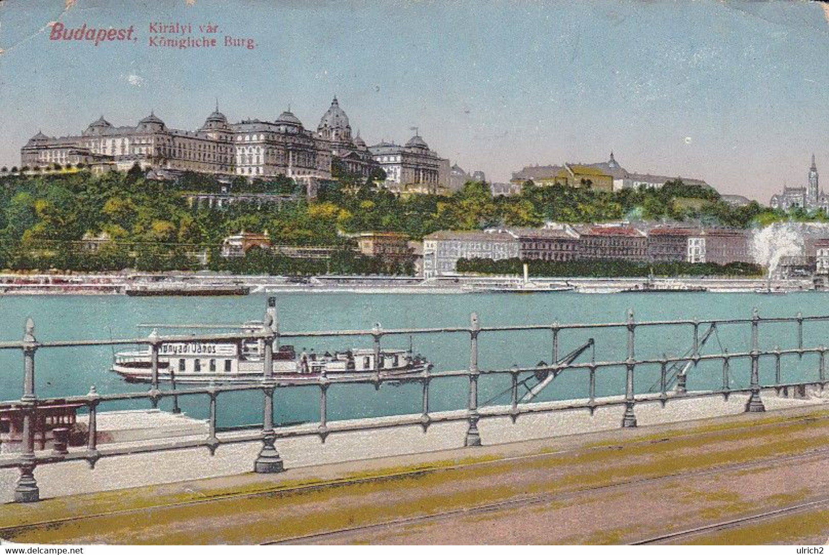 AK Budapest - Königliche Burg - Kiralyi Var - 1914 (55374) - Ungheria
