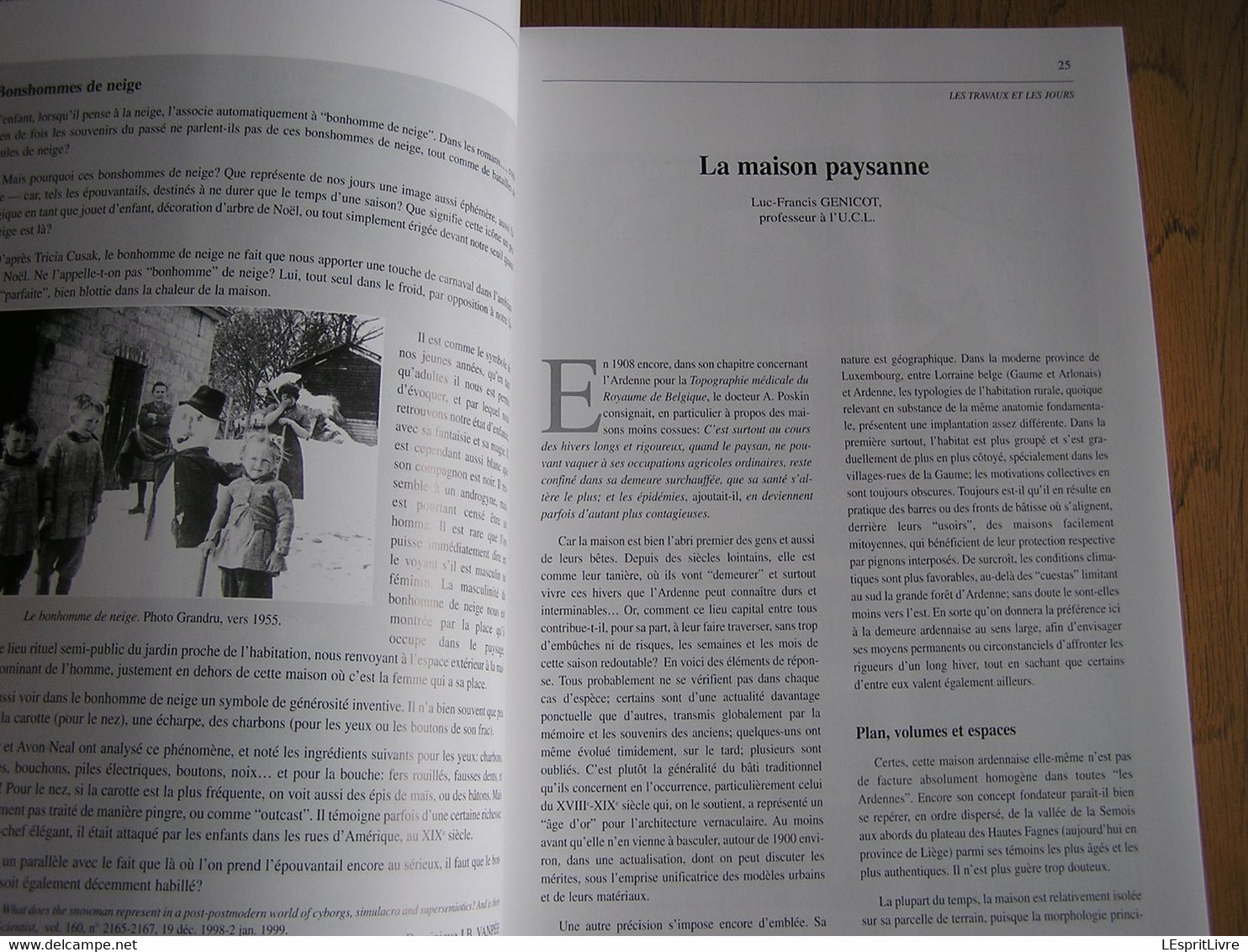 L' ALMANACH DES VIEUX ARDENNAIS Traditions Saints de L' Hiver Régionalisme Semois Gaume Ardenne Famenne Architecture