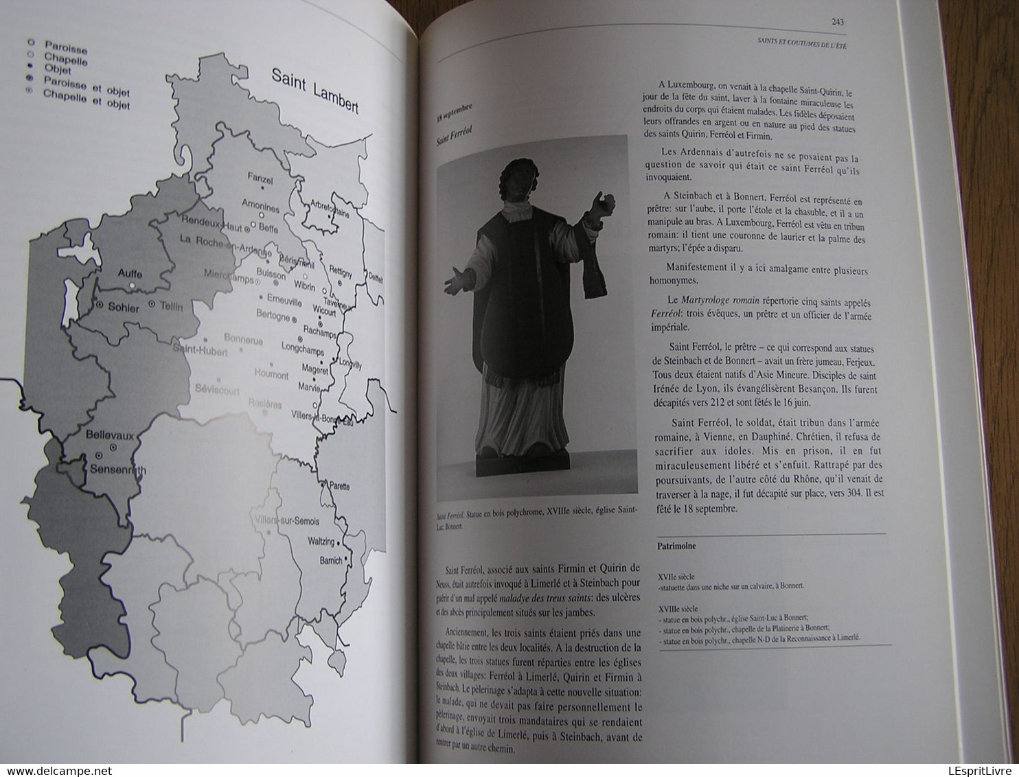 L' ALMANACH DES VIEUX ARDENNAIS Traditions Saints de l' été Régionalisme Semois Gaume Ardenne Bohan Cugnon Vresse Herbe