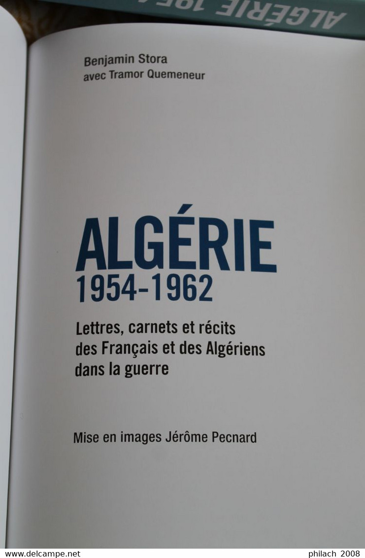 Livre ALGERIE 1954 1962