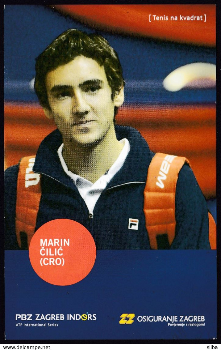 Marin Cilic / Tennis / Croatia Zagreb 2006, PBZ Zagreb Indoors, ATP International Tournament - Uniformes Recordatorios & Misc