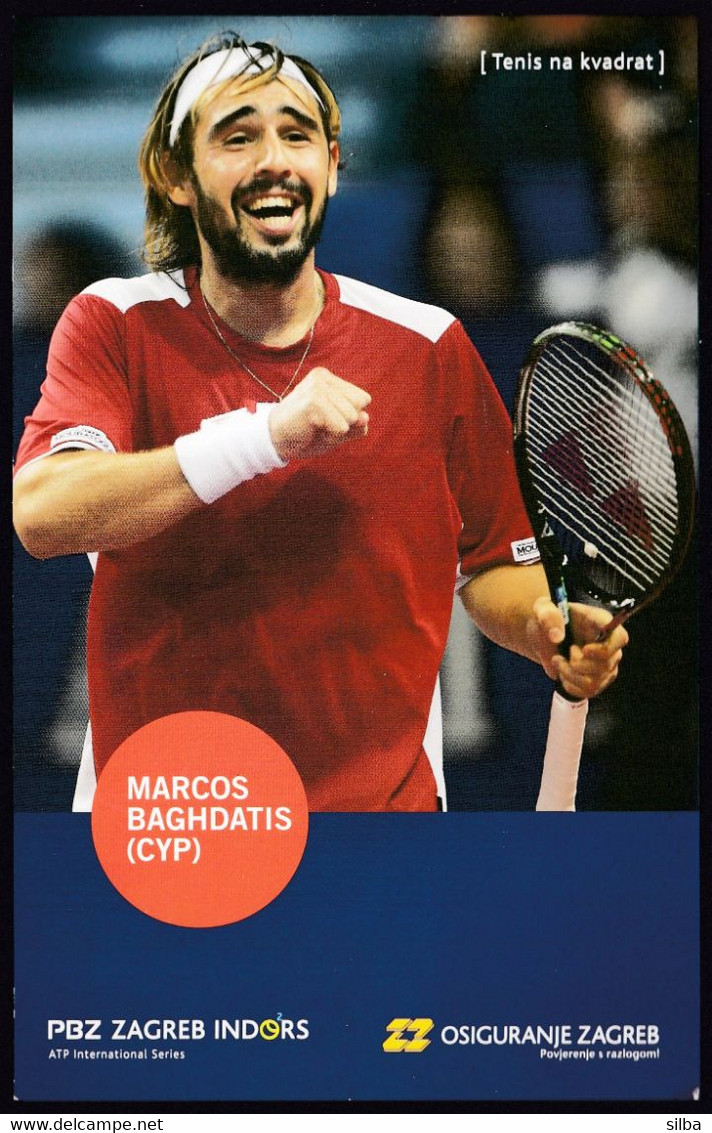 Marcos Baghdatis / Tennis / Croatia Zagreb 2006, PBZ Zagreb Indoors, ATP International Tournament - Uniformes Recordatorios & Misc