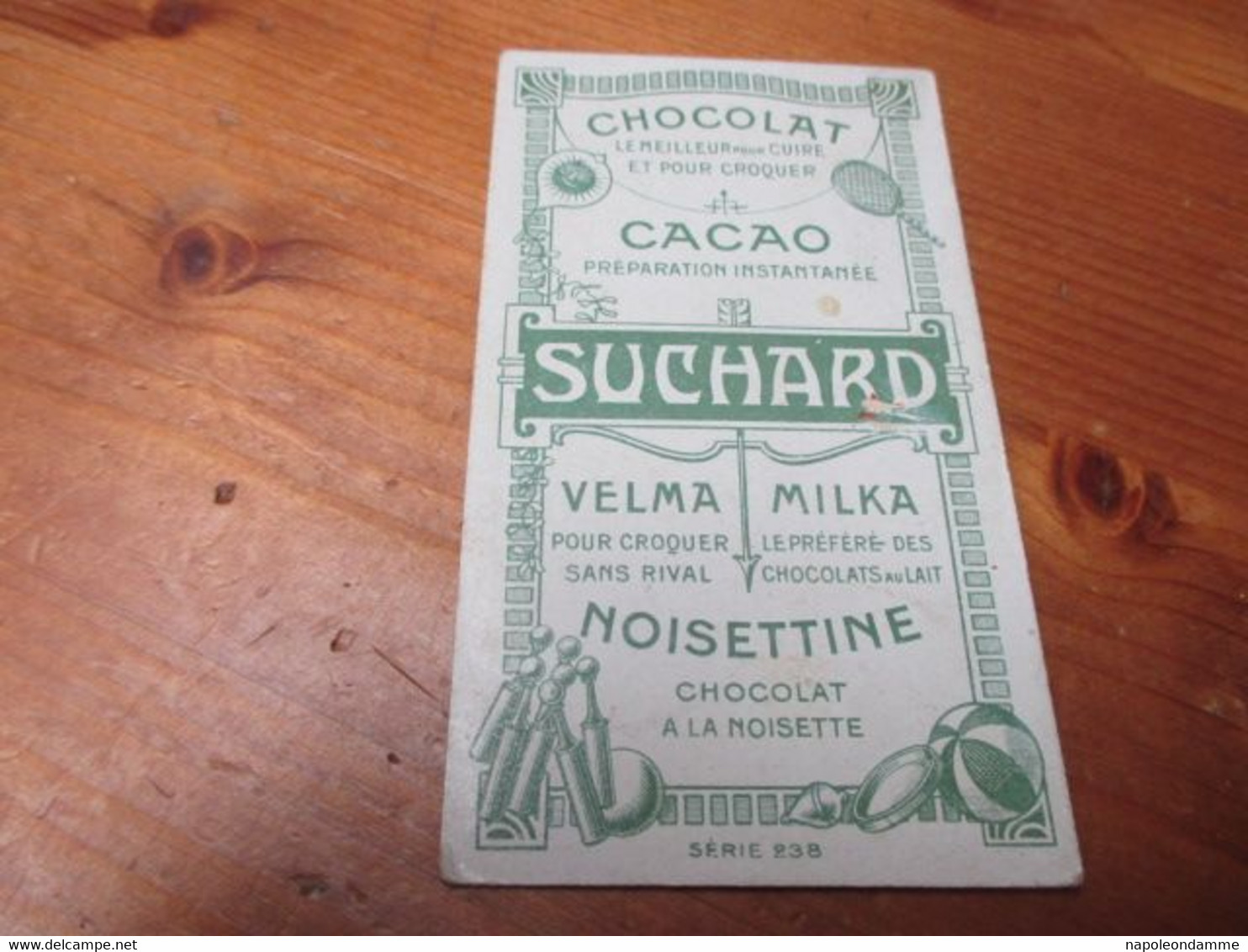 Chromo, Chocolat Suchard - Suchard