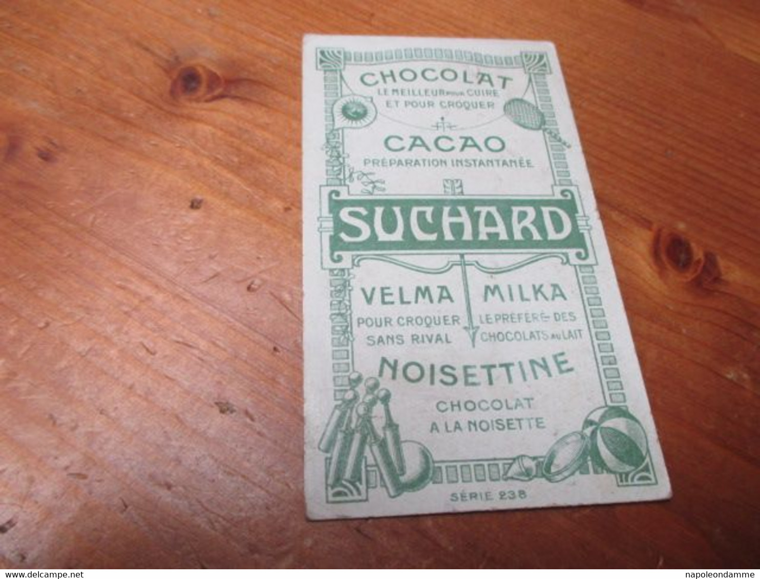 Chromo, Chocolat Suchard - Suchard