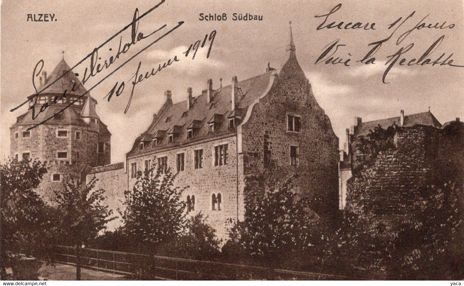 Alzey Schloss Sudbau - Alzey