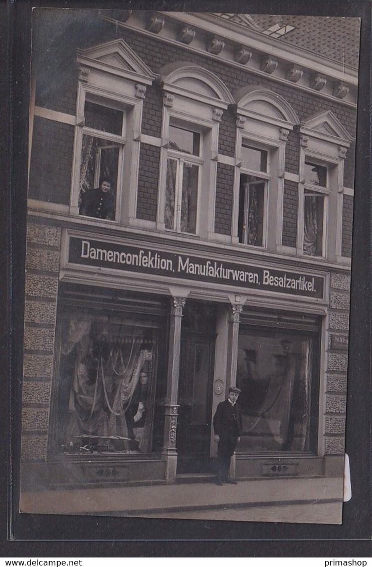 B16 /   Foto AK Geschäft Uerdingen B. Krefeld 1909 / TOP RAR - Krefeld