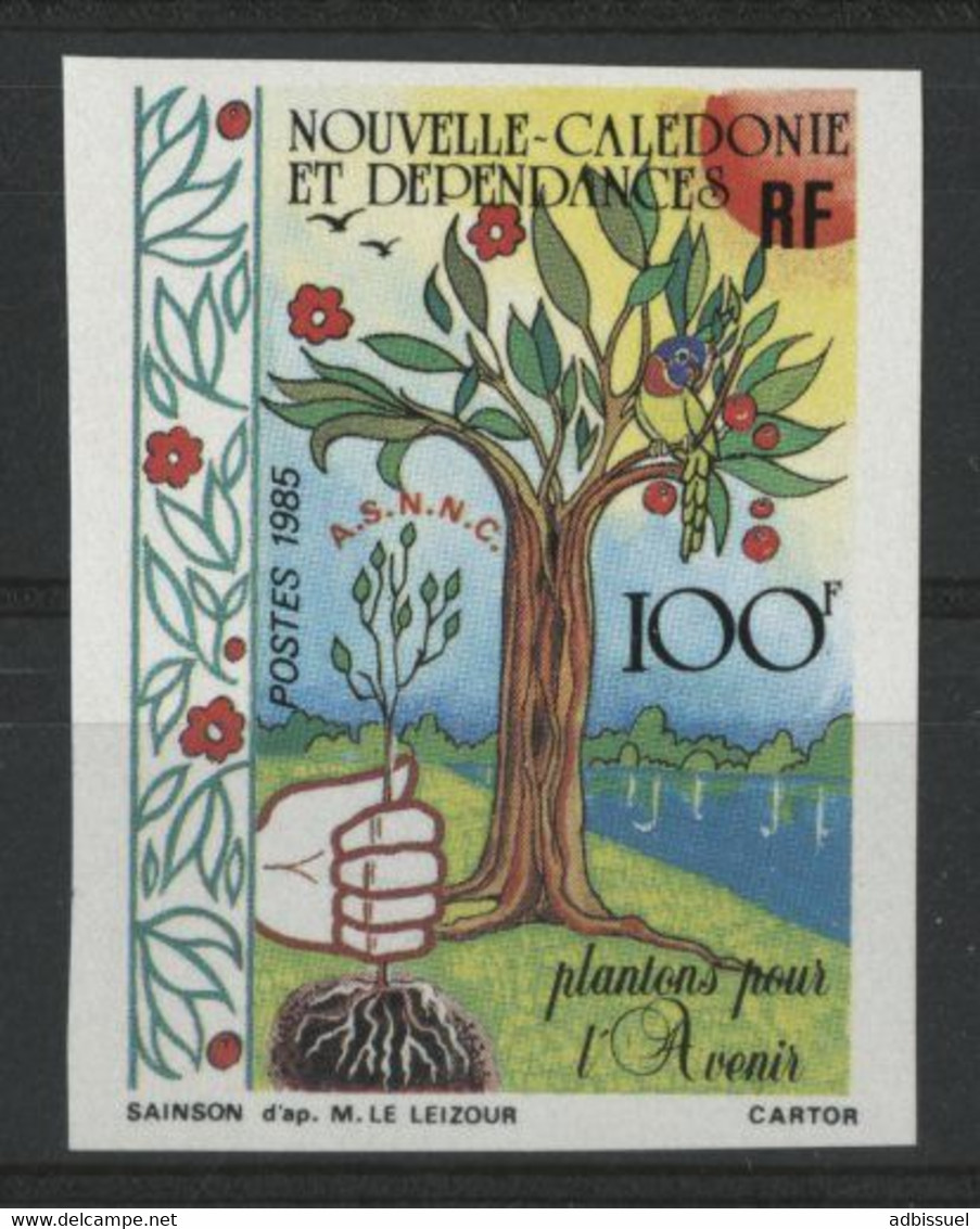 NOUVELLE CALEDONIE N° 509 NON DENTELES Neufs ** 100 Fr  Campagne Pour La Reboisement. TB - Unused Stamps