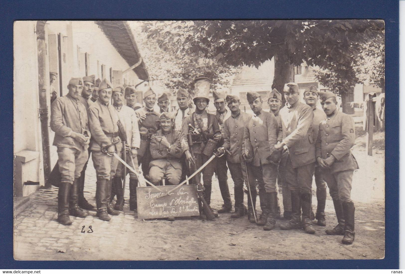 CPA [67] Bas Rhin > Strasbourg Militaires Militaria Voir Dos Carte Photo - Strasbourg