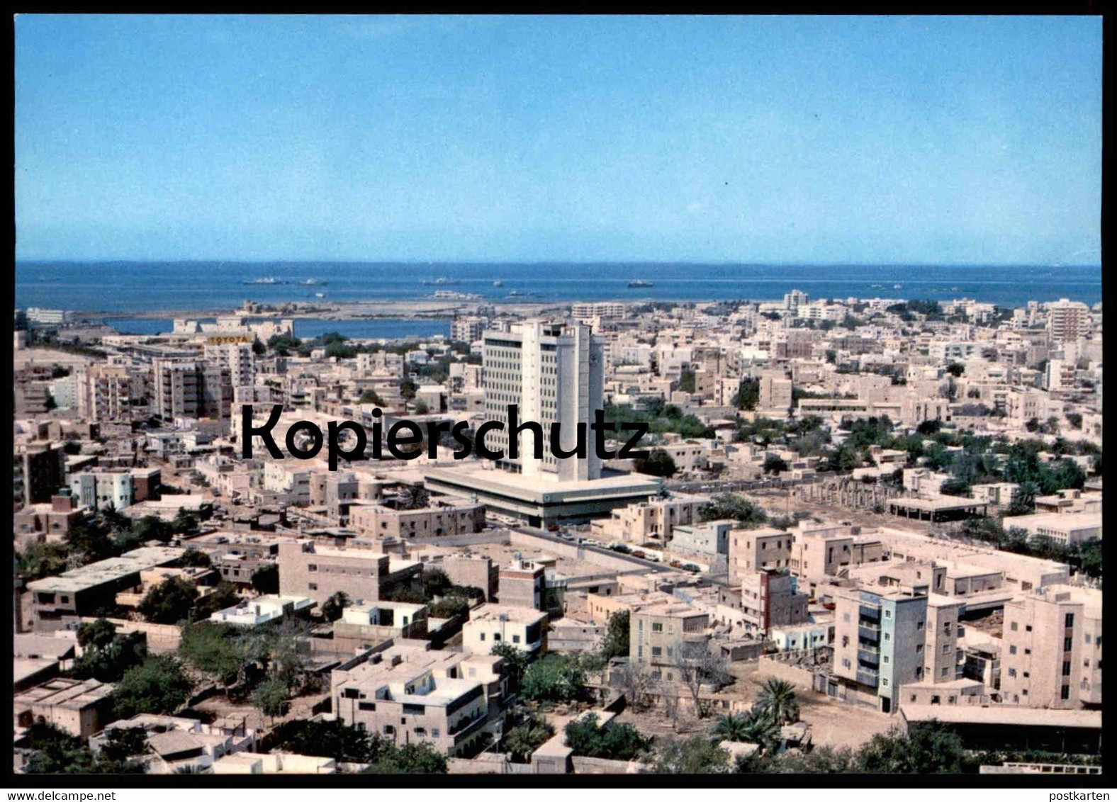 ÄLTERE POSTKARTE JEDDAH PANORAMA Dschidda Jiddah Jedda Jidda Saudi-Arabien L'arabie Saoudite Saudi Arabia Postcard Cpa - Arabie Saoudite