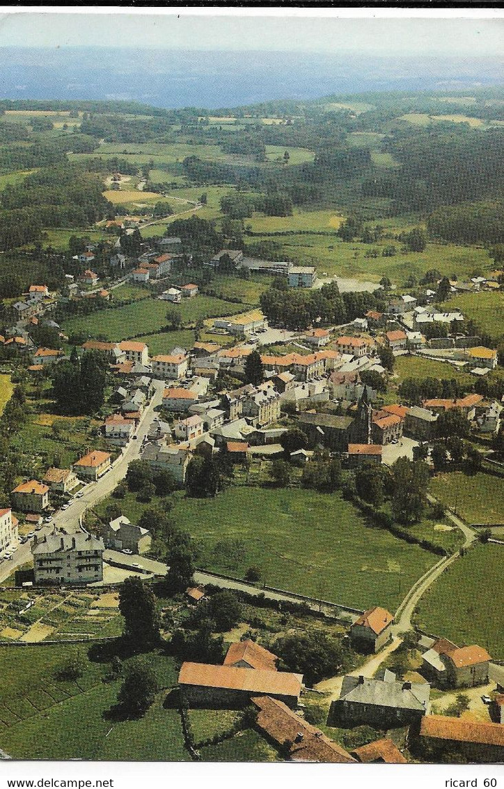 Cpsm La Tronquière, Vue Générale Aérienne - Latronquiere