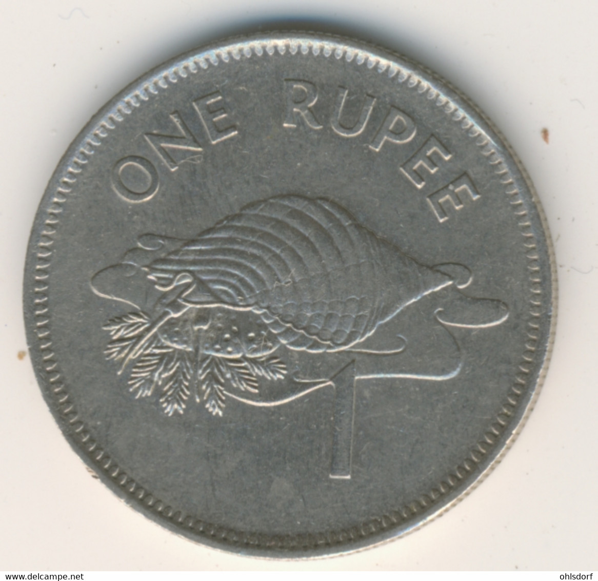 SEYCHELLES 1982: 1 Rupee, KM 50 - Seychelles