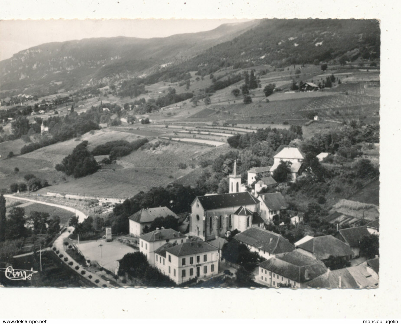 73 )) RUFFIEUX  Vue Générale Aérienne   Edit Combier  84.96 A - Ruffieux