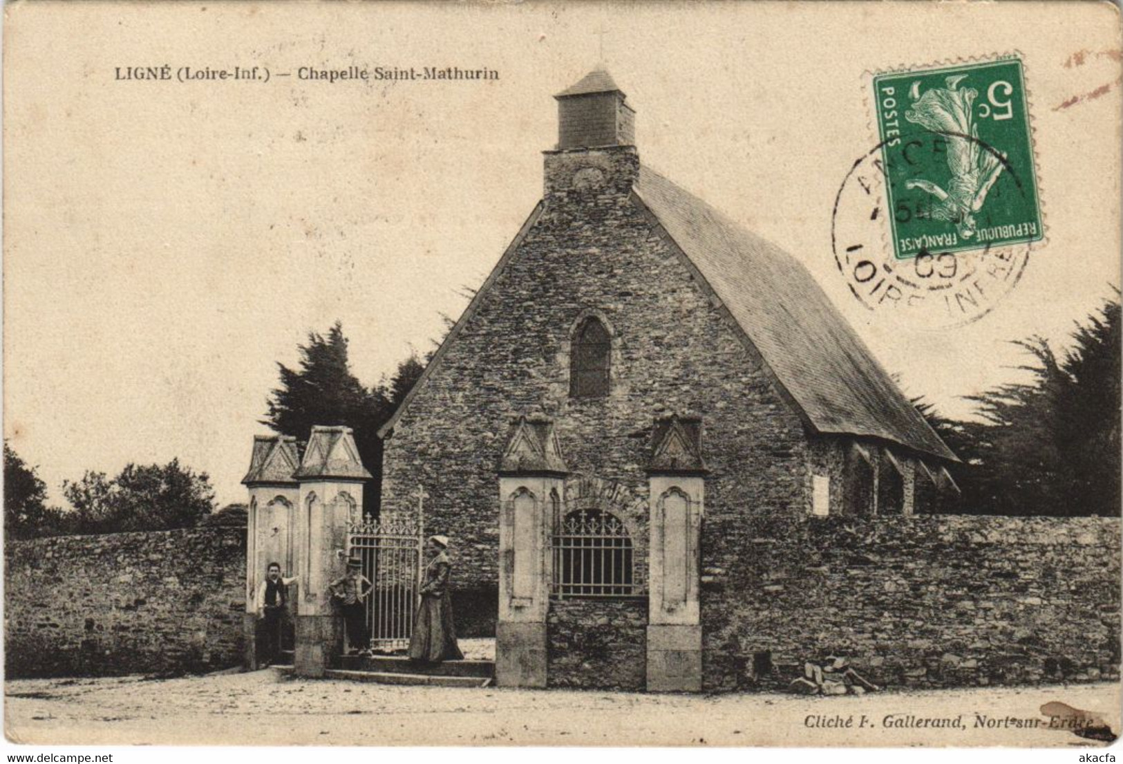 CPA Ligne Chapelle St-Mathurin (150659) - Ligné