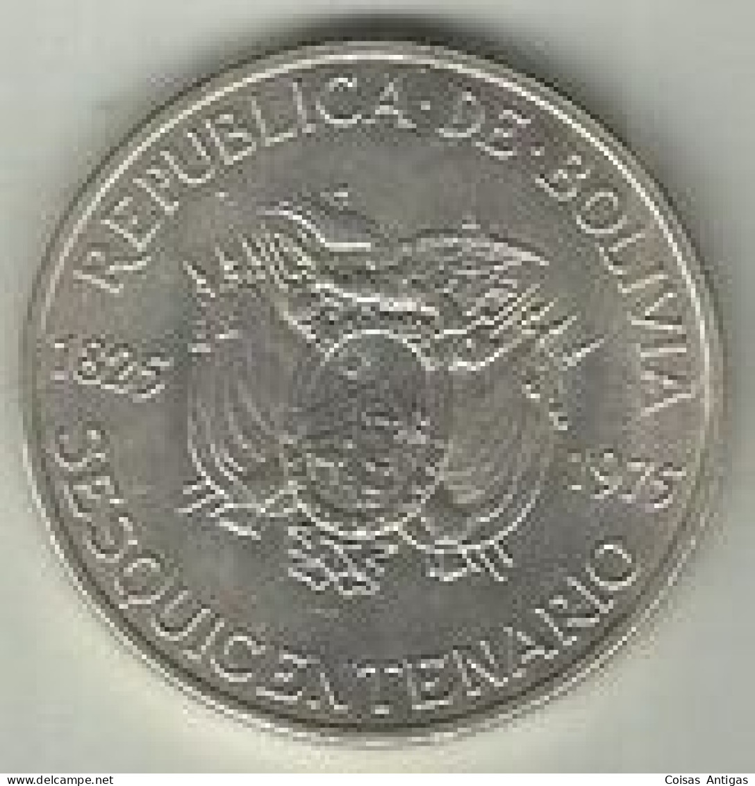 500 Pesos 1975 ND Bolivia Silver - Bolivia