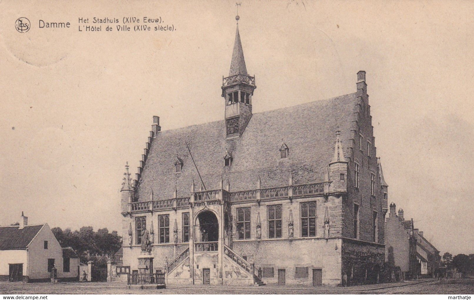 Damme - Stadhuis (XIVe Eeuw) - Hôtel De Ville (XIVe Siècle) - Damme