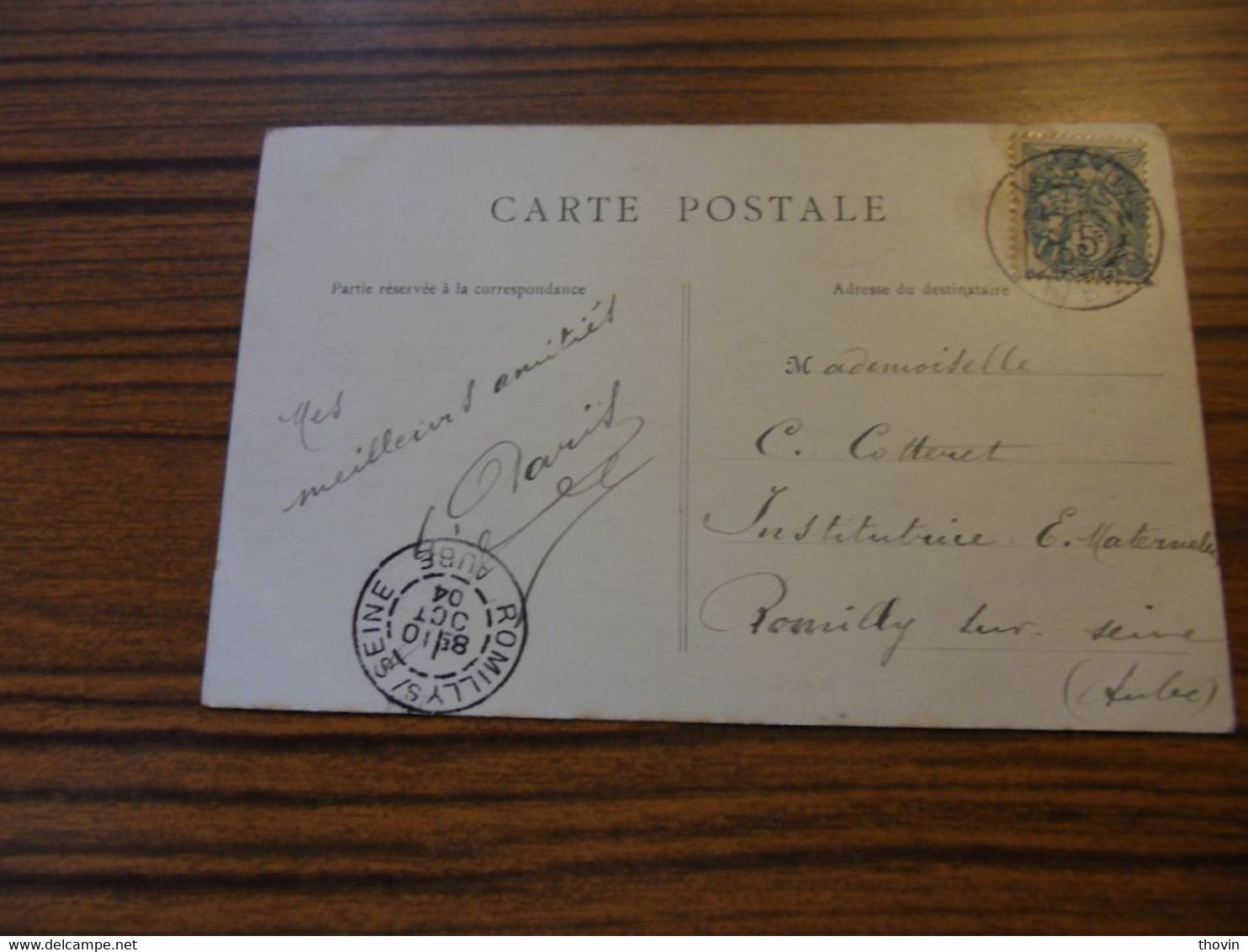 ROMILLY PONT DES ABATTOIRS 1904 - Romilly-sur-Seine
