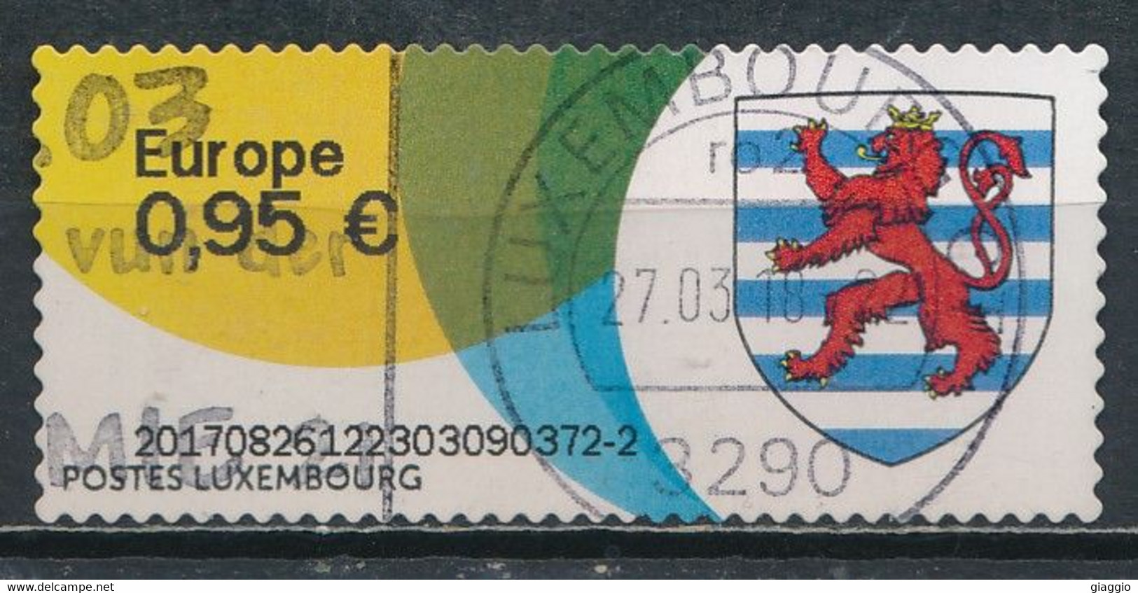 °°° LUXEMBOURG - ATM - 2018 °°° - Used Stamps