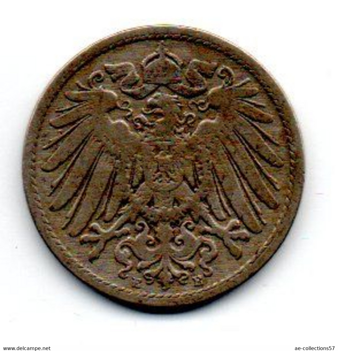 Allemagne -  10 Pfennig  1893 E TB - 10 Pfennig