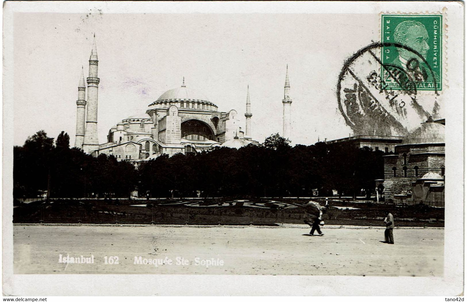 CTN67/ETR/2 - TURQUIE CPA ISTAMBUL NOVEMBRE 1933 - Covers & Documents