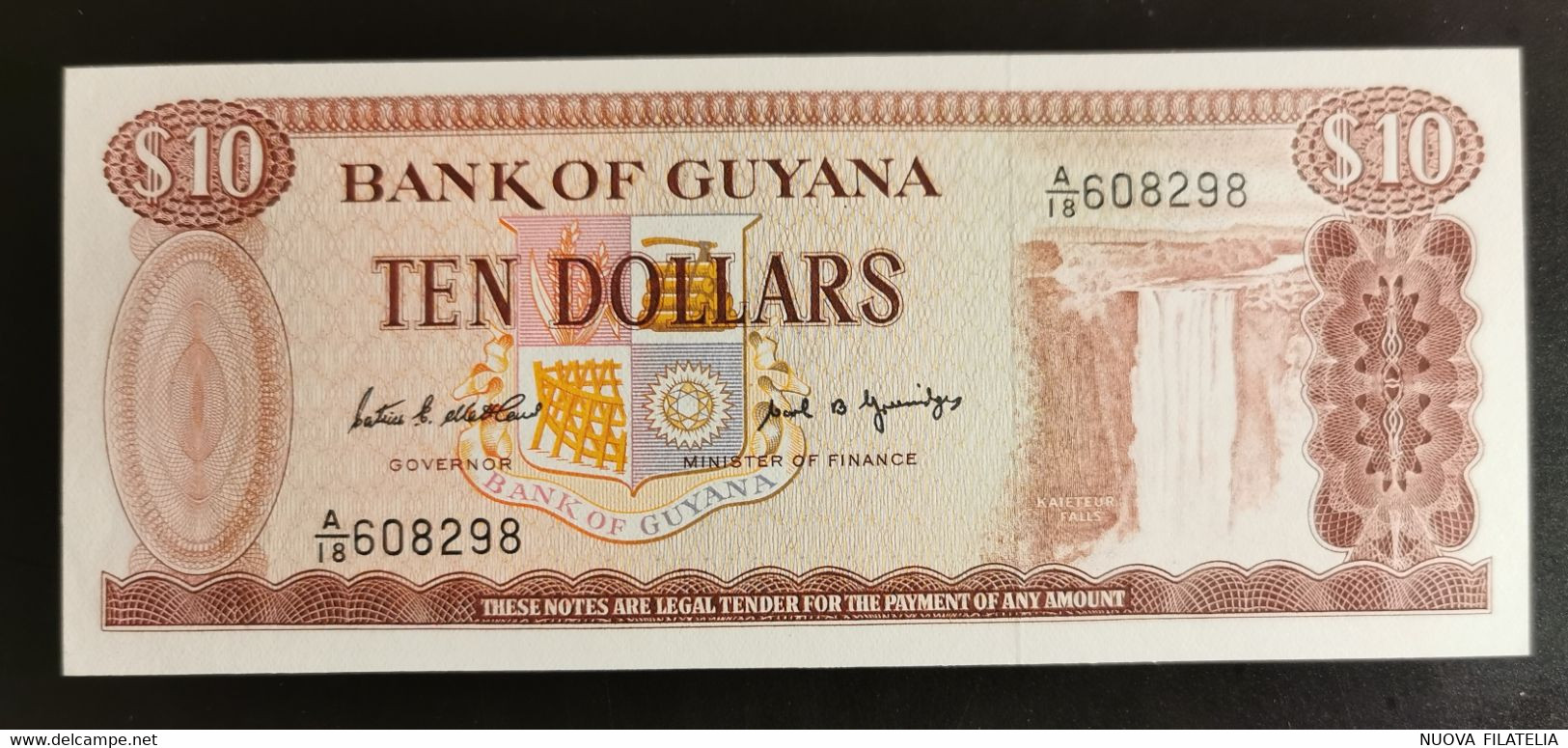 GUYANA 10 DOLLARI - Guyana