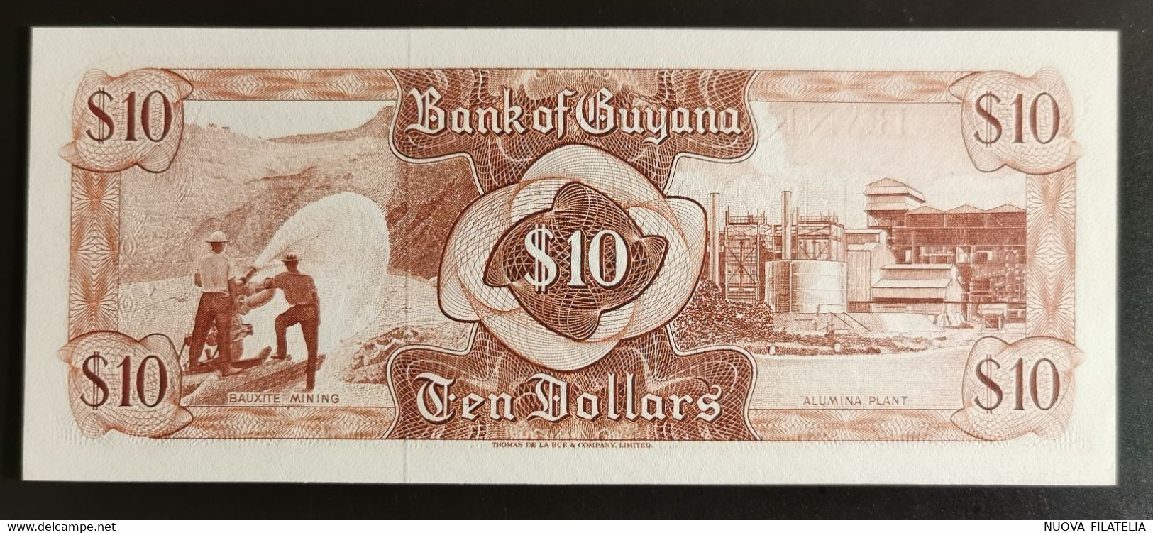 GUYANA 10 DOLLARI - Guyana