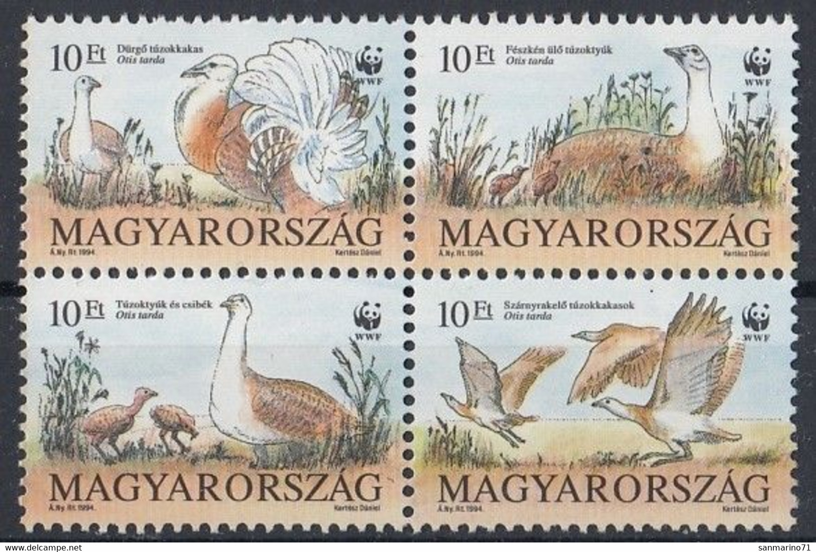 HUNGARY 4282-4285,unused - Farm