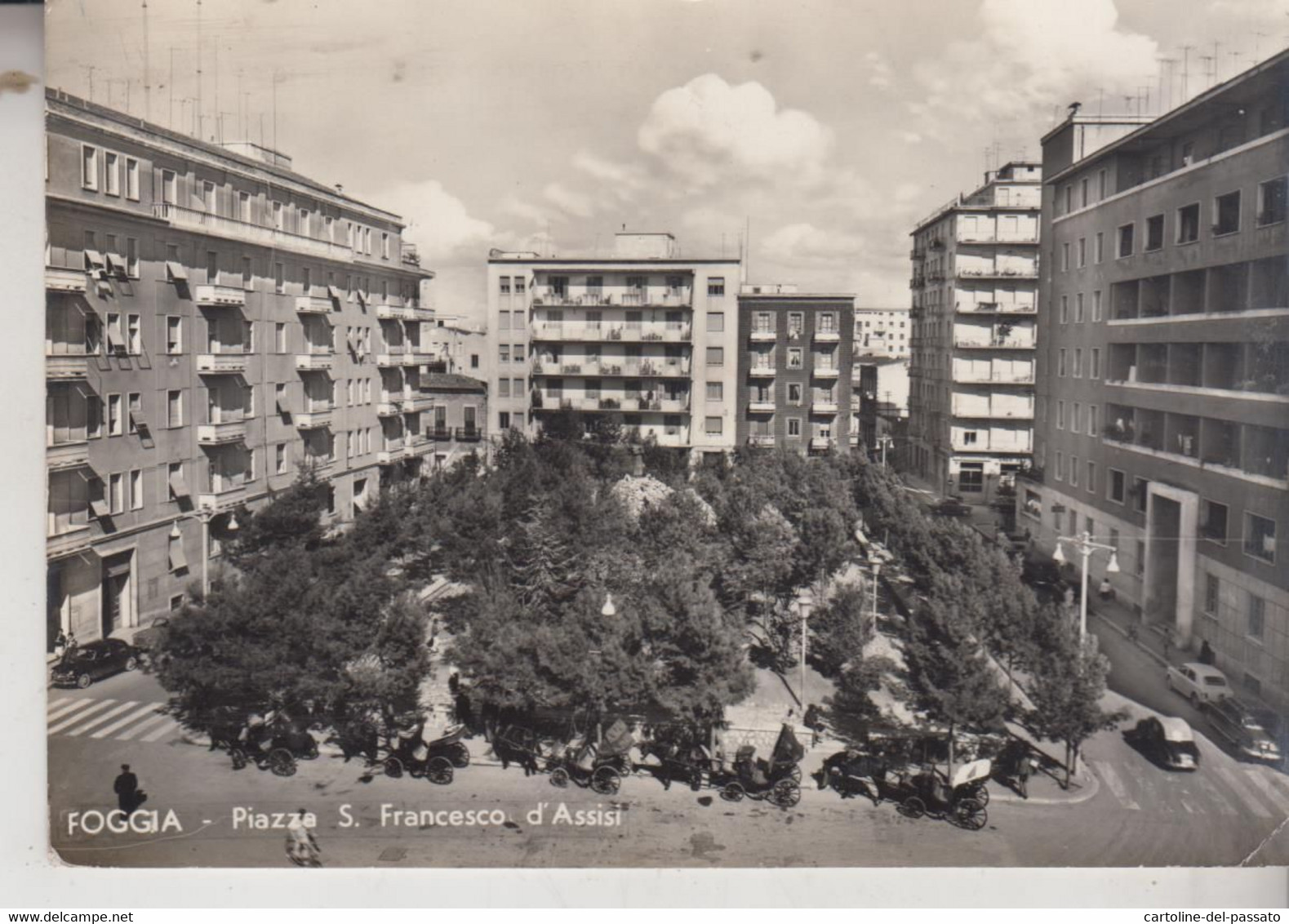 FOGGIA PIAZZA S. FRANCESCO D'ASSISI  VG - Foggia