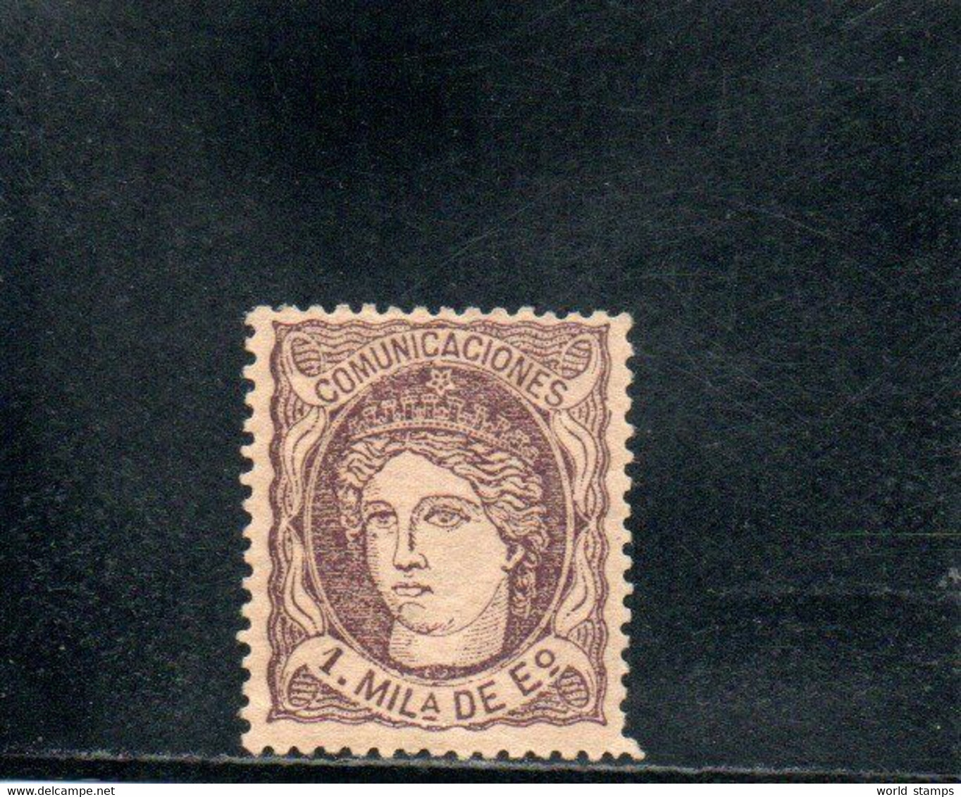 ESPAGNE 1870 * - Unused Stamps