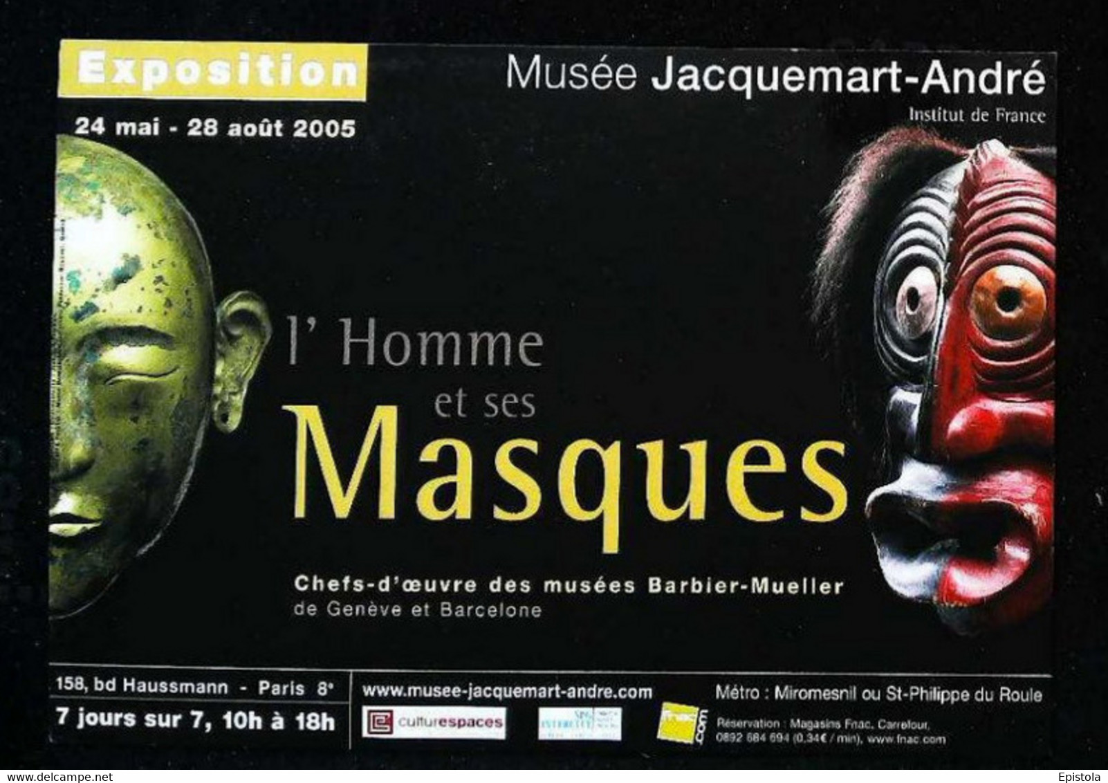 ► Masques Ethniques  Exposition -  Paris 2005 - Océanie