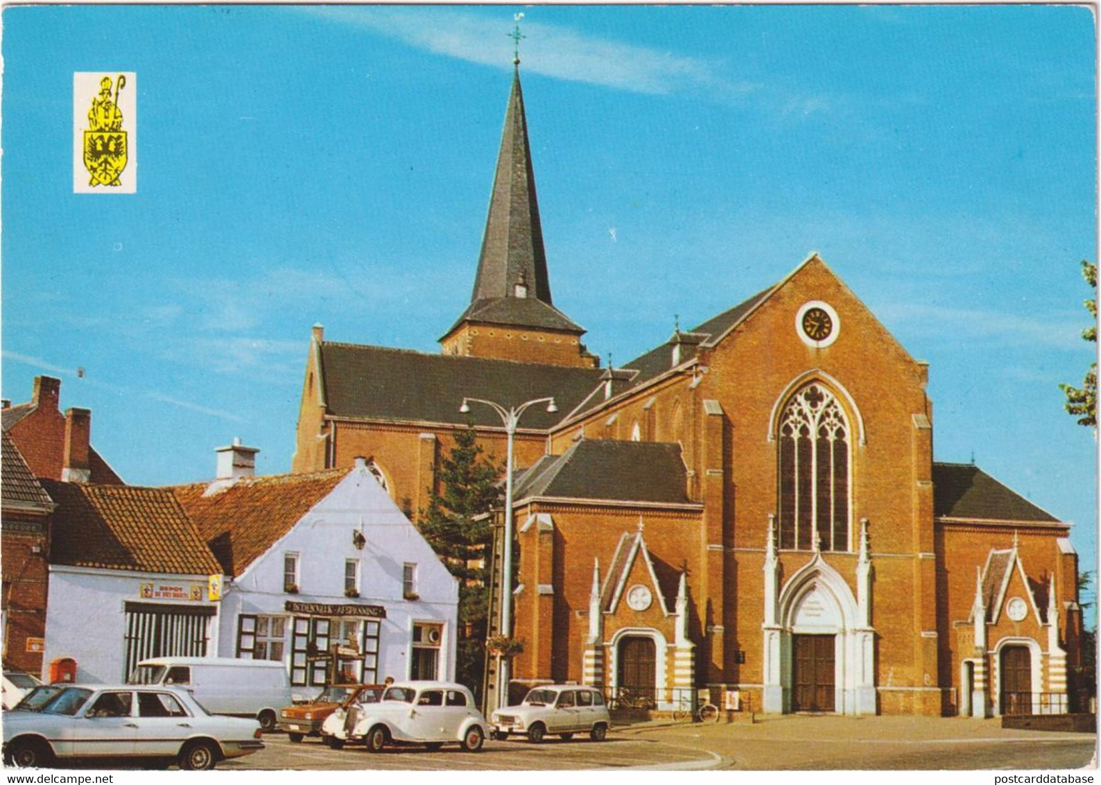 Kasterlee - St. Willibrordus Kerk - & Old Cars - Kasterlee