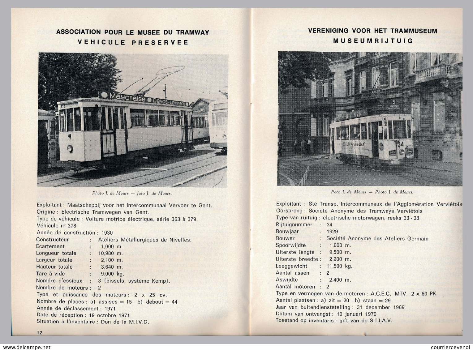 TRAM MAGAZINE n°5 à 8 - Bilingue Français / Néerlandais - 32 pages - 16 cm x 24 cm - Nombreuses illustrations