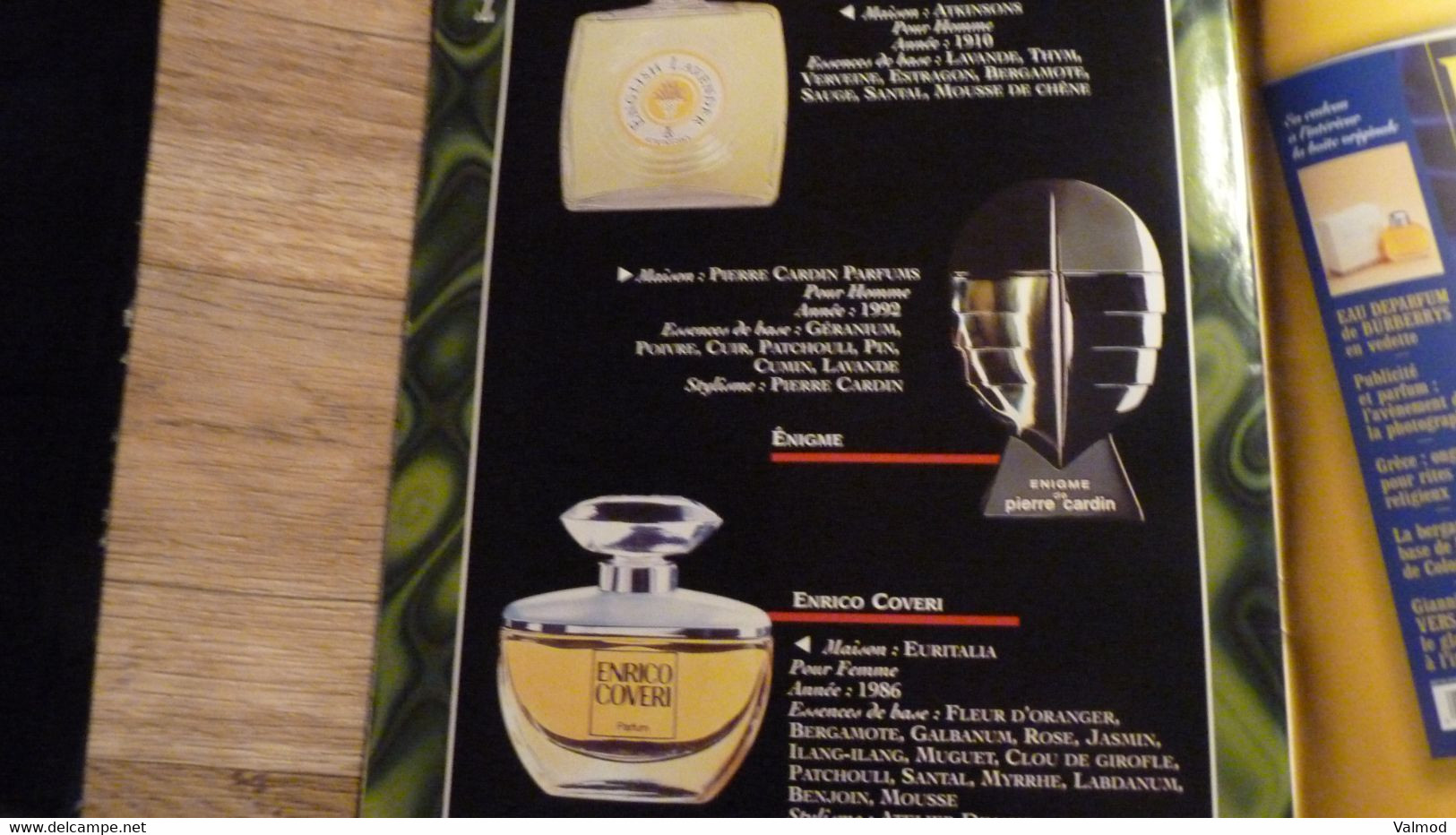 Magazine "Parfums de Rêve" N° 17- Ted Lapidus "Création" - Editions Atlas