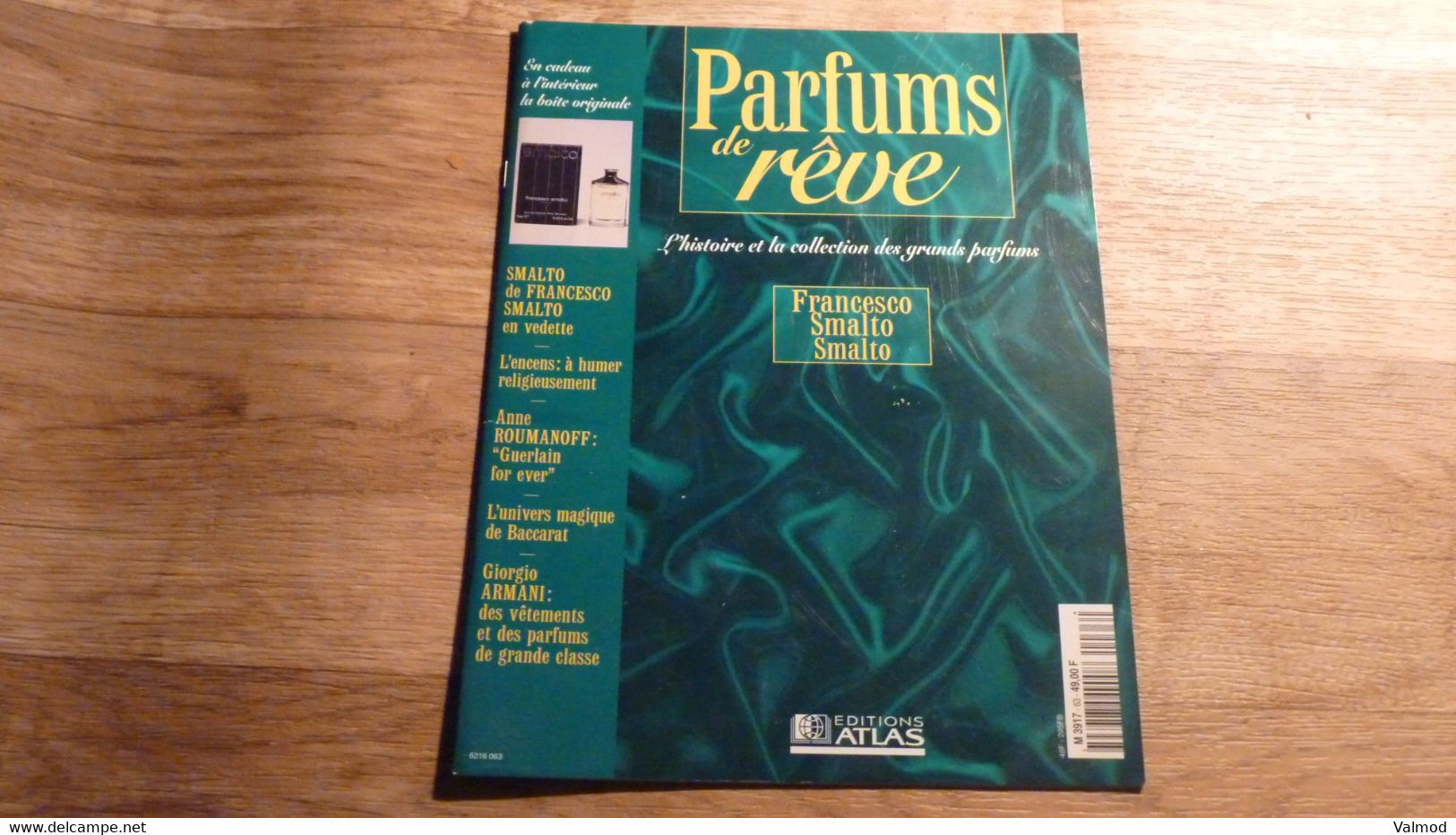 Magazine "Parfums De Rêve" N° 63 - Francesco Smalto "Smalto" - Editions Atlas - Tijdschriften