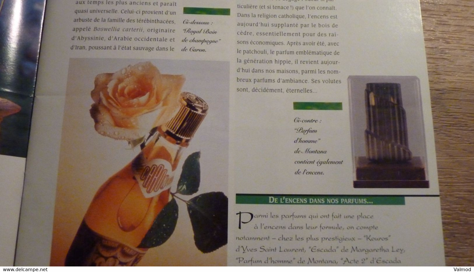 Magazine "Parfums de Rêve" N° 63 - Francesco Smalto "Smalto" - Editions Atlas