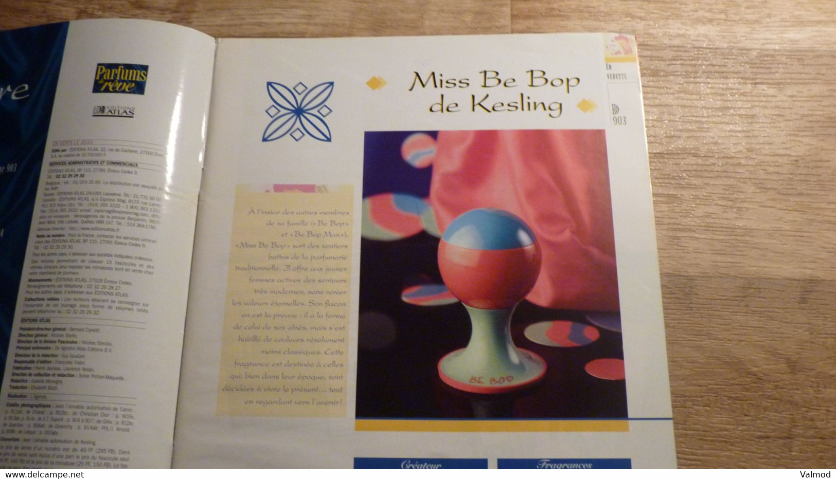 Magazine "Parfums De Rêve" N° 76 - Kesling "Miss Be Bop"- Editions Atlas - Tijdschriften
