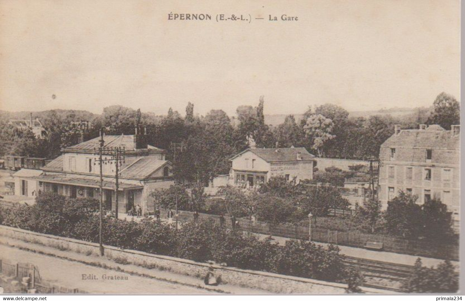 EPERNON- LA GARE - - Epernon