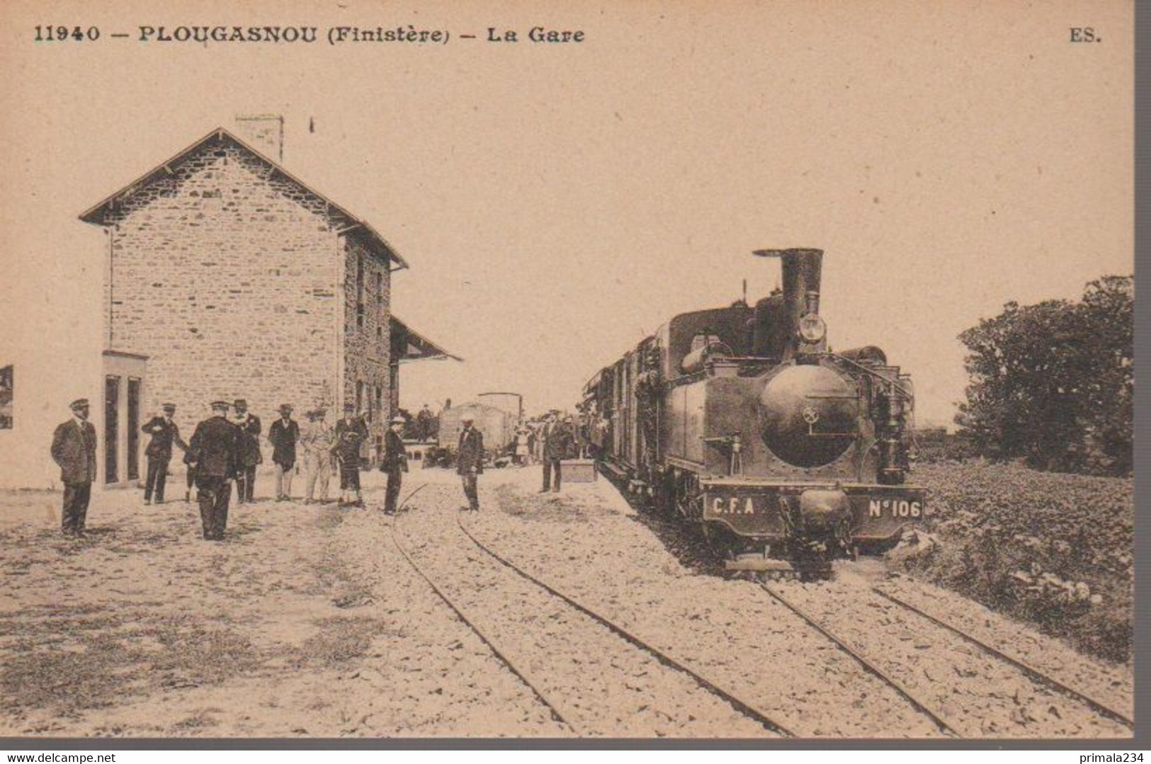 PLOUGASNOU - LA GARE - Plougasnou