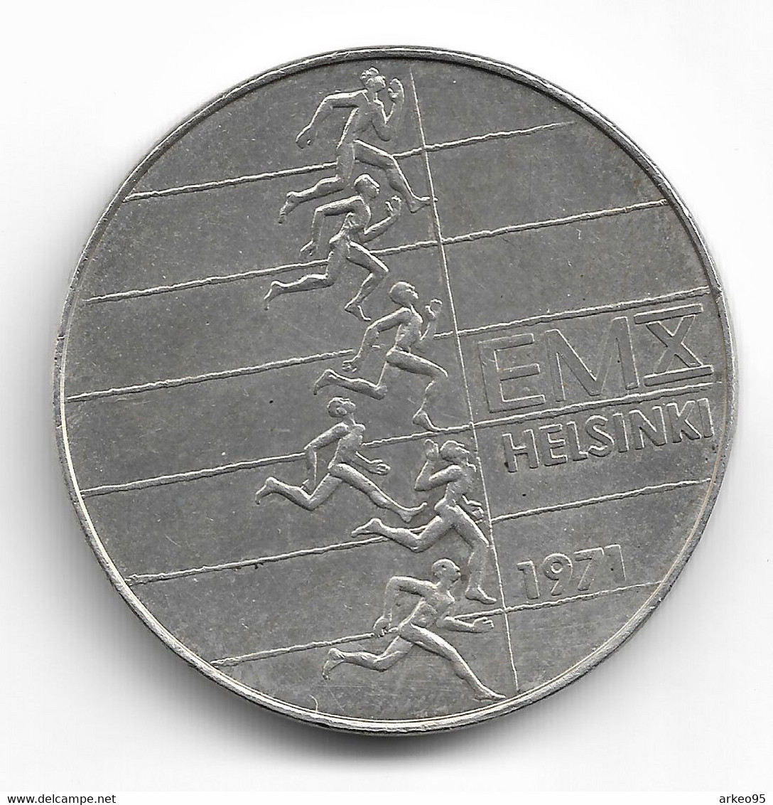 10 Markka D'argent, Finlande, 1971 - Finland