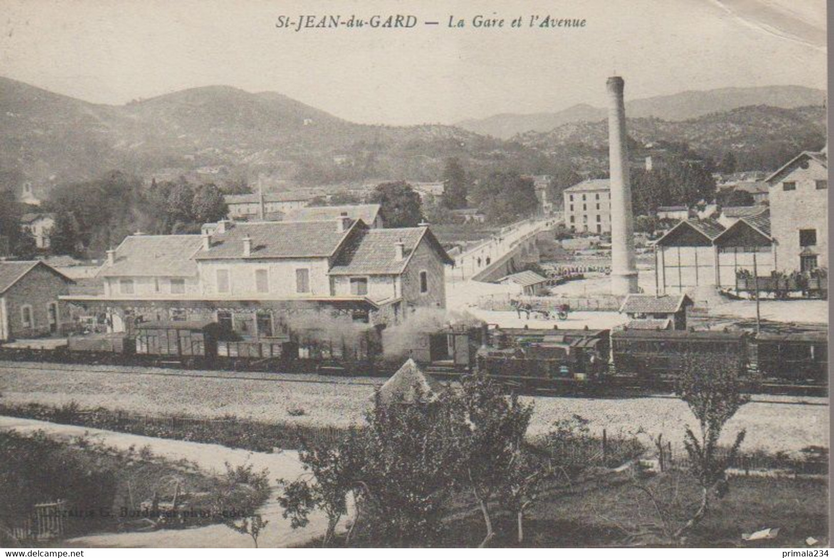 SAINT JEAN DU GARD  - LA GARE - Saint-Jean-du-Gard