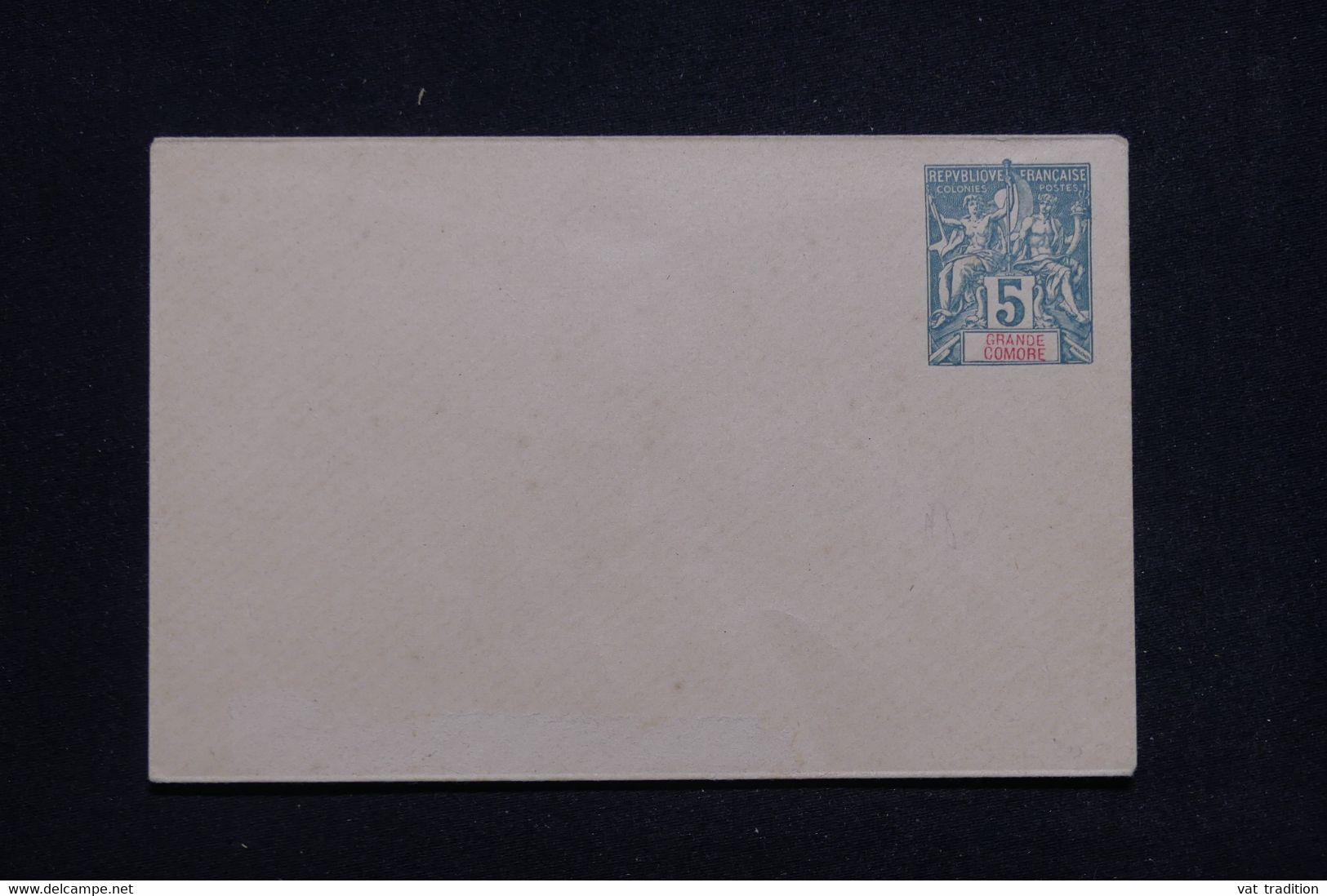 GRANDE COMORE - Entier Postal ( Enveloppe ) Au Type Groupe, Non Circulé - L 93858 - Storia Postale