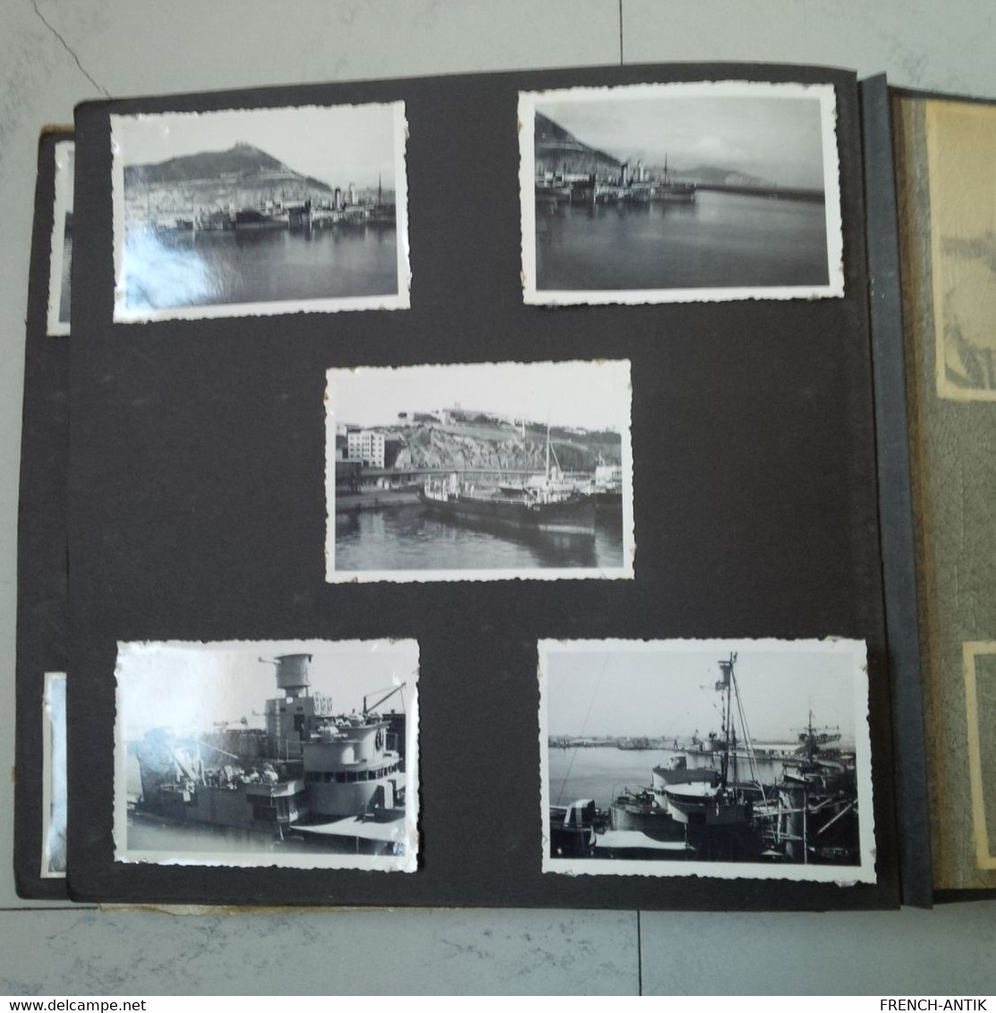 ALBUM PHOTO SECONDE GUERRE BATEAU MARIN MAROC 1941 A VOIR