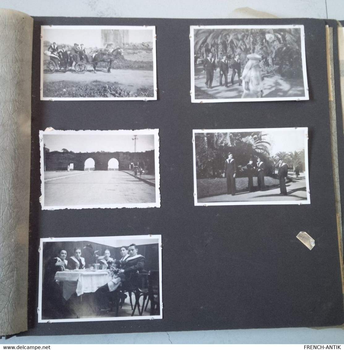 ALBUM PHOTO SECONDE GUERRE BATEAU MARIN MAROC 1941 A VOIR