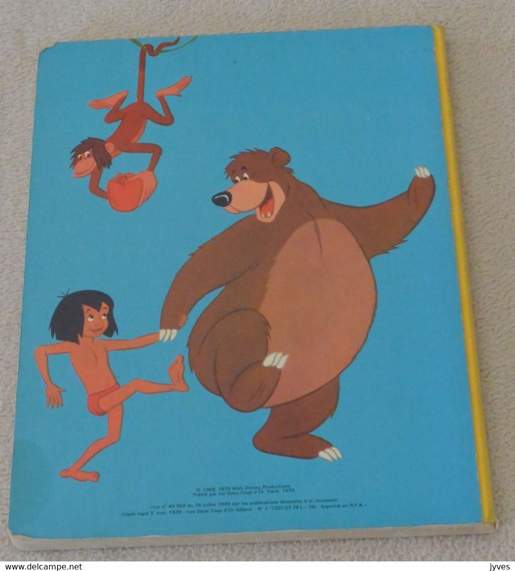 Le Livre De La Jungle - Deux Coqs D'Or - Disney